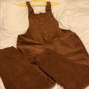 Brown/deep copper overalls. NWT.  No flaws.